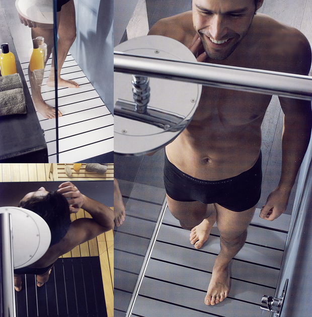 17 modelli personalizzabili per le cabine doccia Elite da abbinare al piatto doccia Steel! Si va dalla parete fissa, seguendo una tendenza oggi di moda, a soluzioni più classiche con struttura ad angolo, porta battente, con porta a nicchia a uno o due lati, ante tonde su un lato fisso e con la recente introduzione di porte scorrevoli … tutte le soluzioni sono realizzate in cristallo temperato da 8 millimetri, possibilità di trattamento anticalcare, sistema “Single Frame” per regolazione fuori piombo, chiusure magnetiche … Se da un lato le altezze delle pareti sono fisse di 188 o 200 cm, dall’altro larghezze e lunghezze sono personalizzabili in base alle dimensioni del piatto Steel che si è voluto progettare. rare_piatto-doccia-a-doghe-steel_03